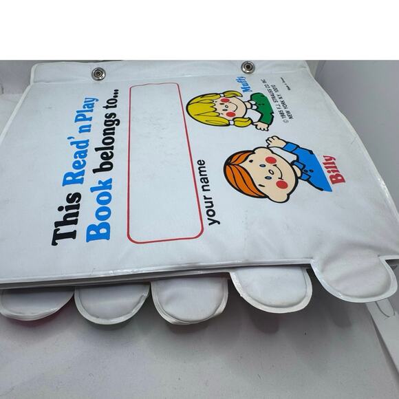 Muffy’s & Billy’s Read N Play Activity Book, Vintage, Baby Soft Book, Learning - Picture 11 of 11